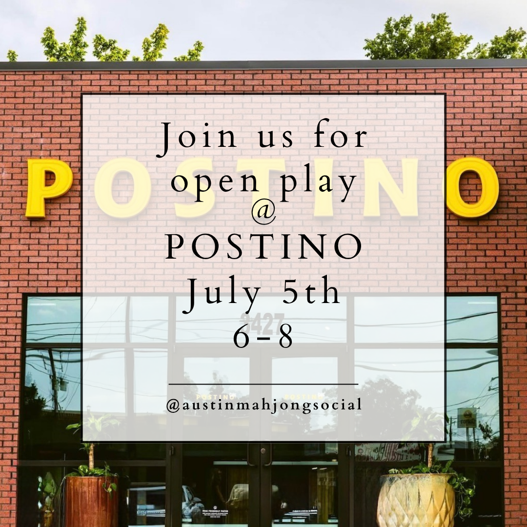 Open Play at Postino July 5th 6-8 pm