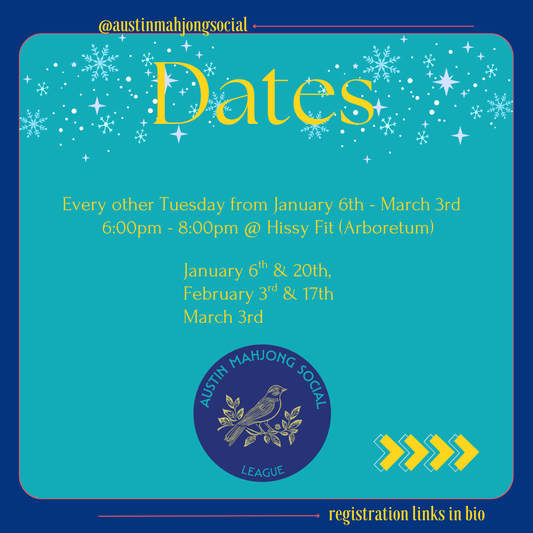 Austin Mahjong Social League - Winter 2026