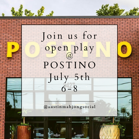 Open Play at Postino July 5th 6-8 pm