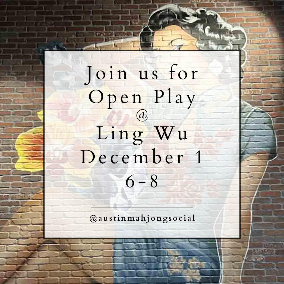 Open Play at Ling Wu Dec. 1 6-8