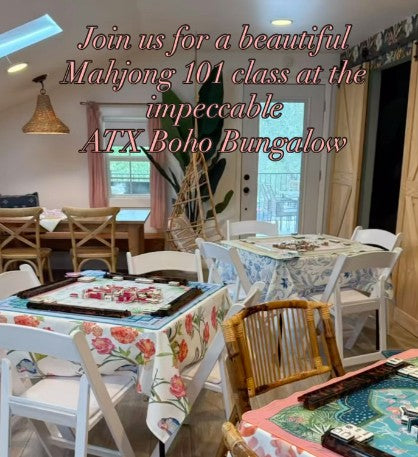 Mahjong 101 at ATX Boho Bungalow