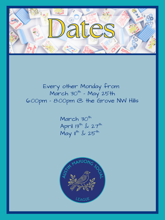 Austin Mahjong Social League - Spring 2026